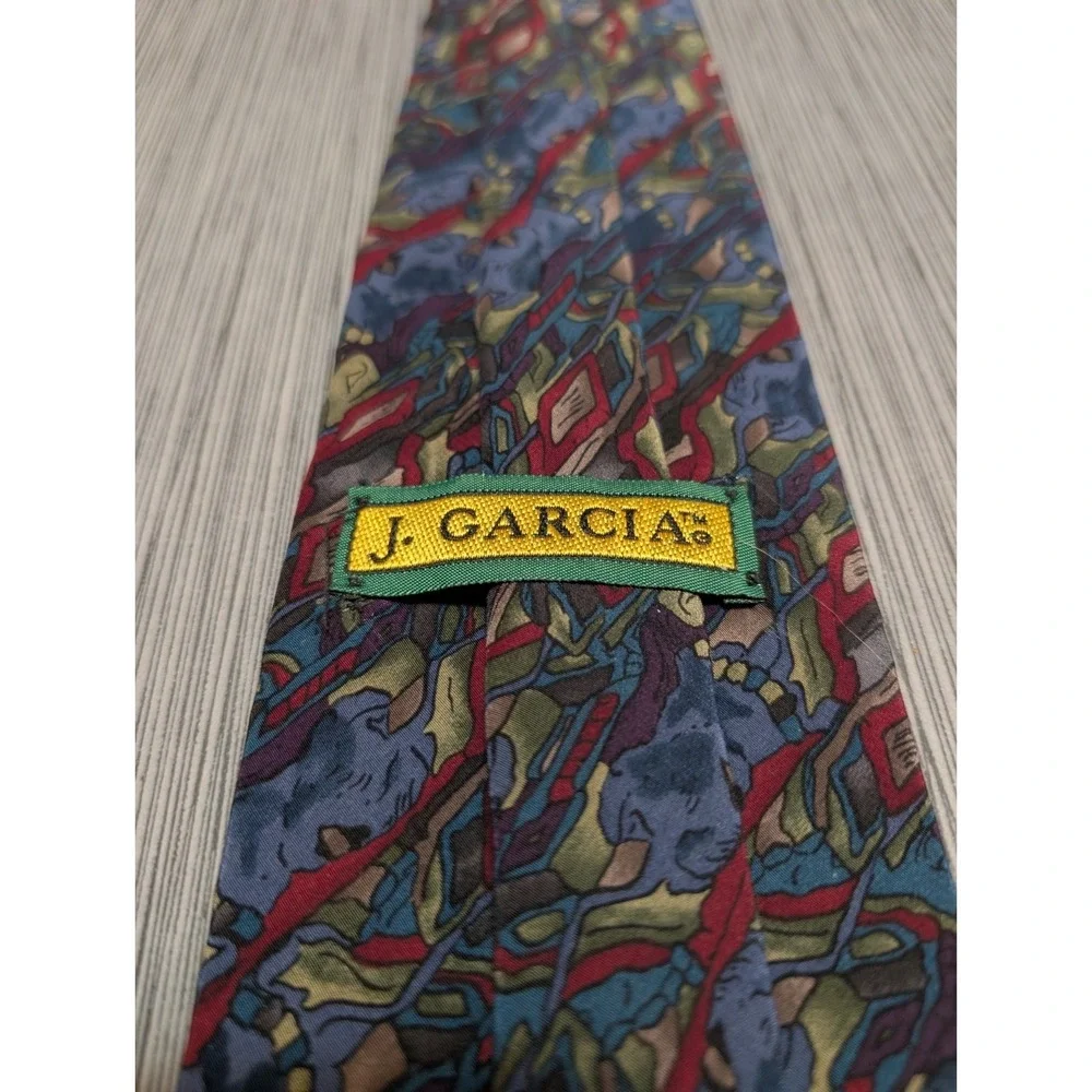 J. Garcia Collector's Edition‎ Men's Tie Stonehenge Ltd. 100% Silk Made In USA